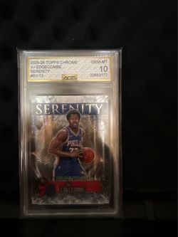 2025-26 Topps Chrome VJ Edgecombe Serenity #SY-13