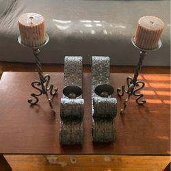 Candle Holders and Sconce 