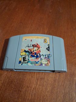 Mario Party 3 Nintendo 64 label damage authentic $30 need gone today pick up only