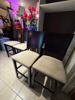 4 chairs x$60
