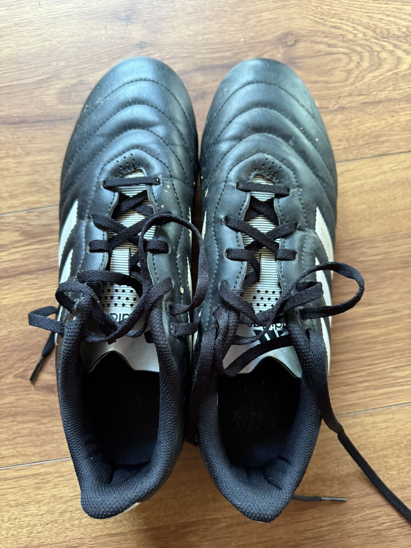 Adidas Goletto VIII FG Soccer Cleat - Size 10.5 Men - Black