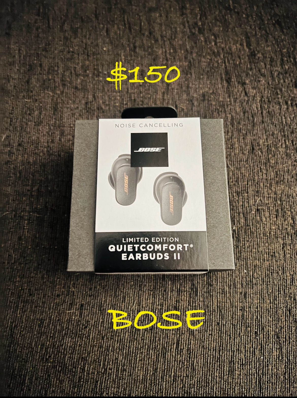 Bose QuietComfort Noise Cancelling Bluetooth Wireless Earbuds II