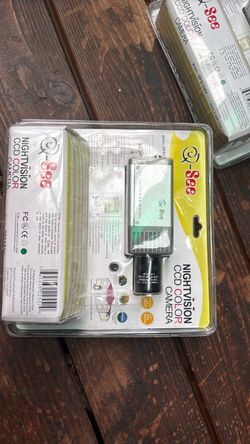 Night vision CCD color camera