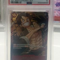 One Piece TCG Chinese 1st Anniversary Luffy