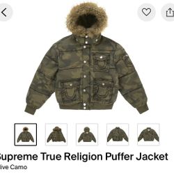 Supreme True Religion Puffer Jacket
