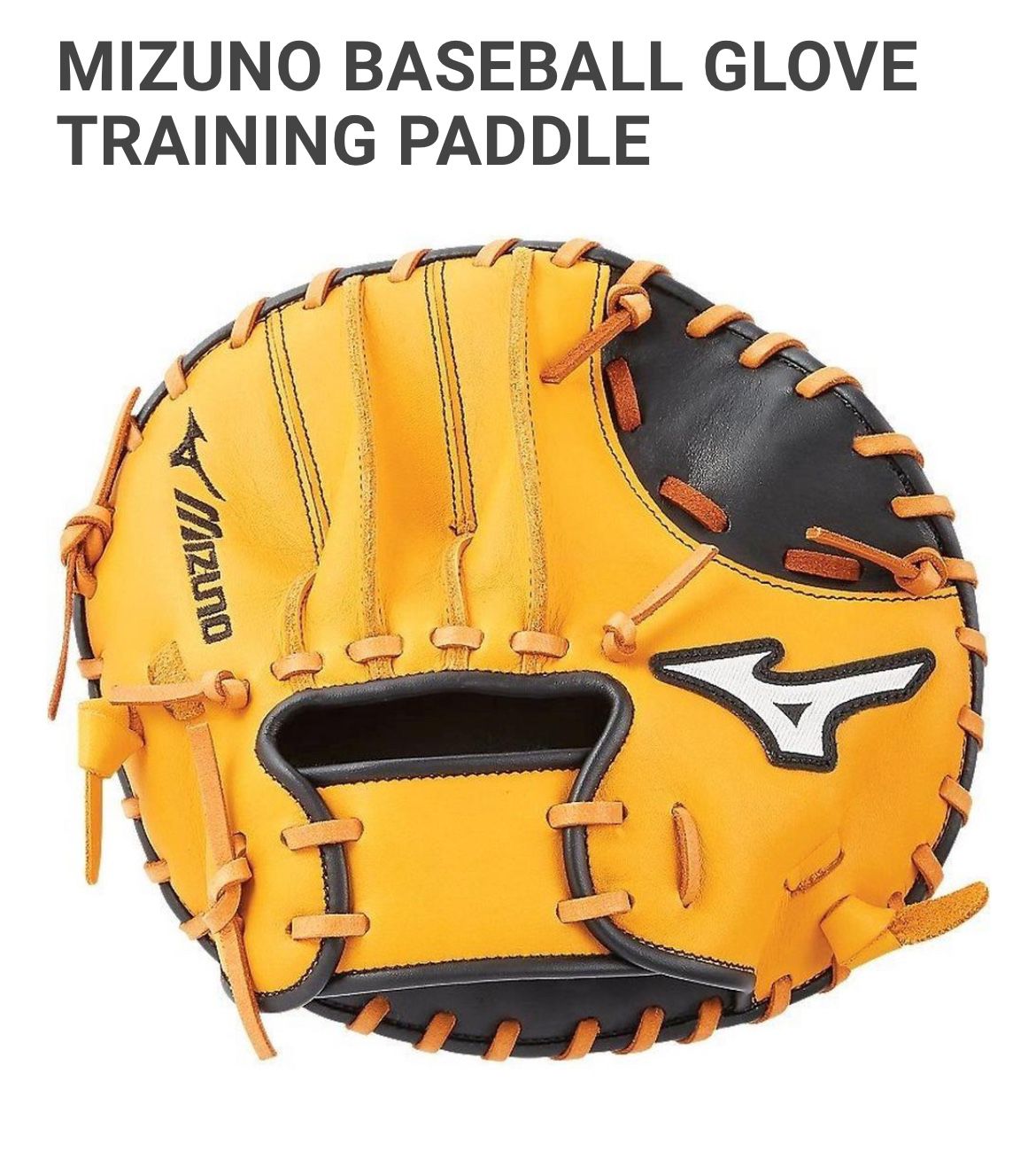 Mizuno Baseball Glove Training Paddle