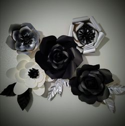 Large paper flowers