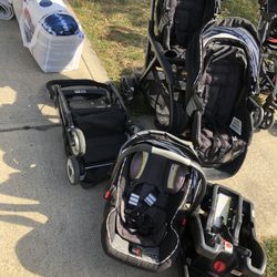 Graco Duo Double Stroller And Infant Car Seat 