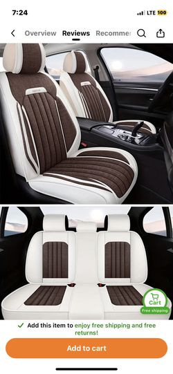 Car seat 5 pair cushion seatcover