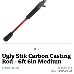 Ugly Stick Bait casting Rods 
