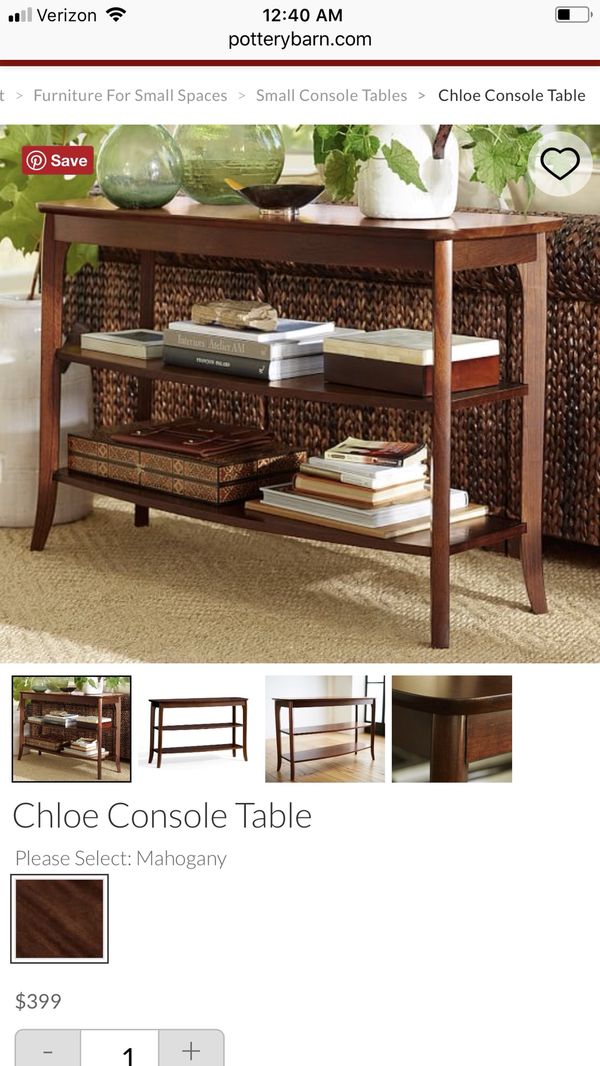 Pottery Barn Chloe Console Table For Sale In Katy Tx Offerup