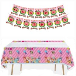Cocomelon Party Decorations 