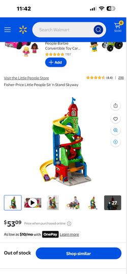 Fisher price  Little People® Sit 'n Stand Raceway