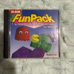 Fun Pack 7 Action Packed Games For Windows PC CD ROM 1993 