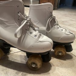 White Roller Skates 