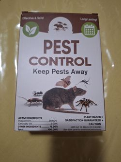 Pest control spray