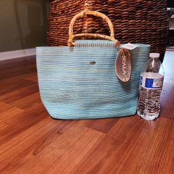 Scala Purse Aqua Blue "New"