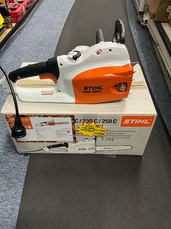 Stihl electric chainsaw