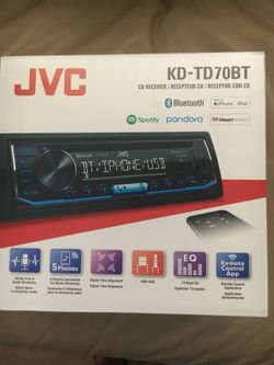 New! JVC Bluetooth CD player