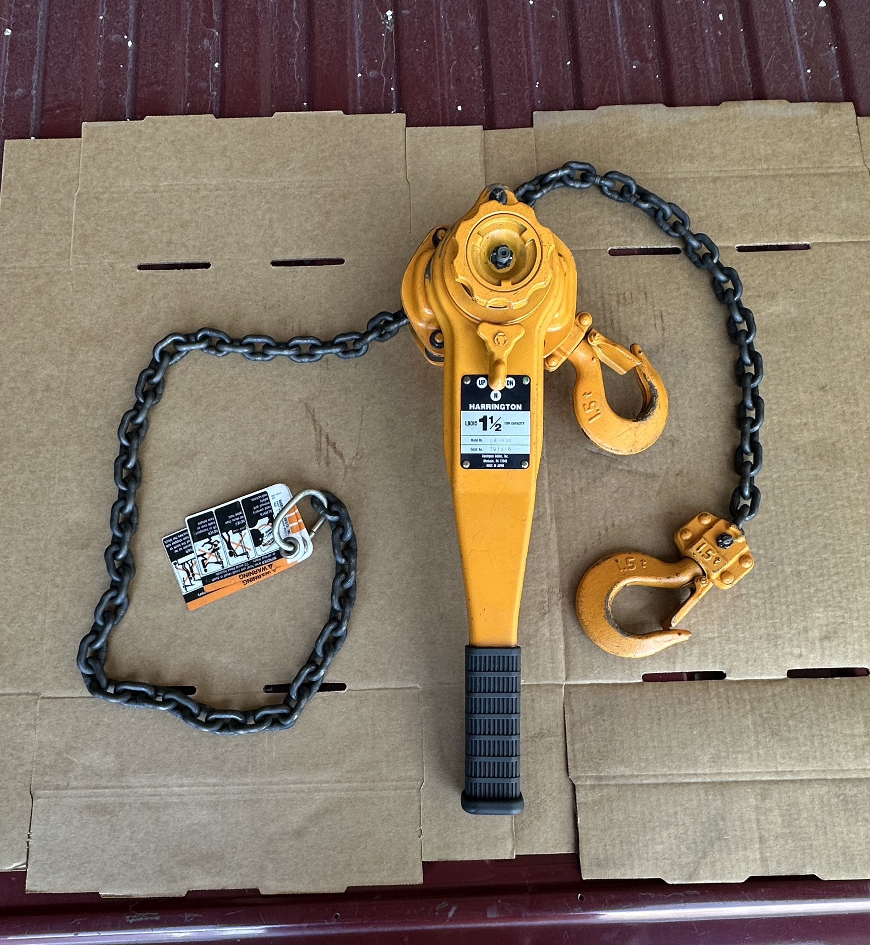 Harrington Cumalong Lever Puller