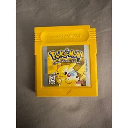POKÉMON YELLOW: SPECIAL PIKACHU EDITION GAME BOY GAME