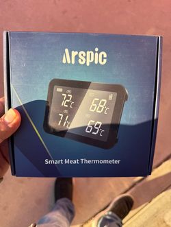 Arspic Smart Meat Thermometer Brand New
