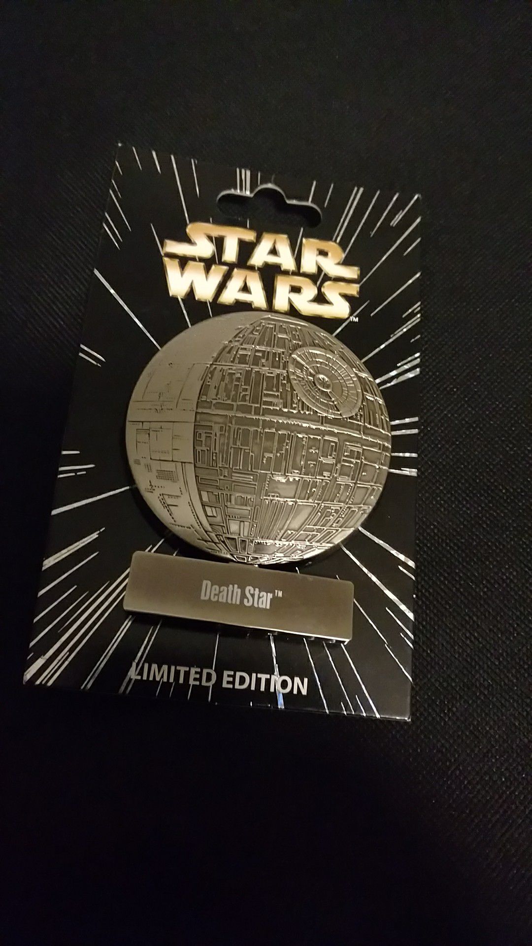 Star Wars Vehicles Pin of the Month Death Star LE Disney Pin 5000 made