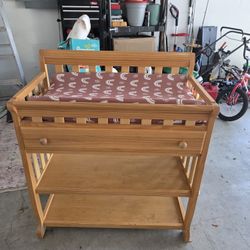 Changing Table With Drawer