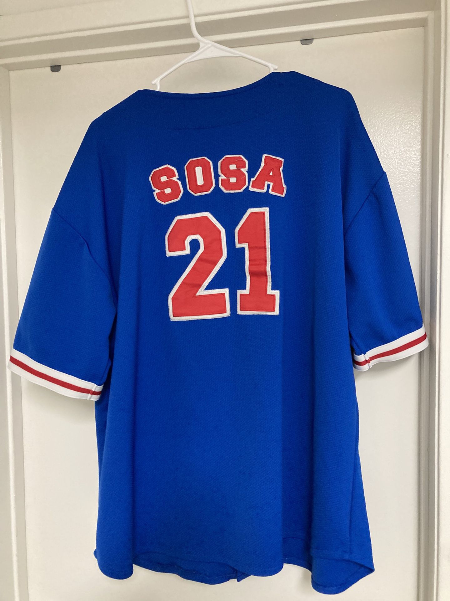 SAMMY SOSA CHICAGO CUBS JERSEY-SPORT ATTACK-VINTAGE