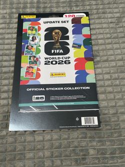 Panini FIFA World Cup 2026 Update Set Official Collection 120Stickers US Version