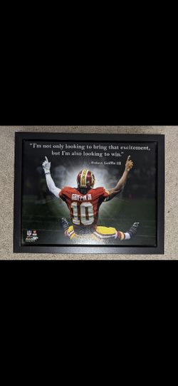 Washington Redskins Robert Griffin III (RG3) Framed Picture