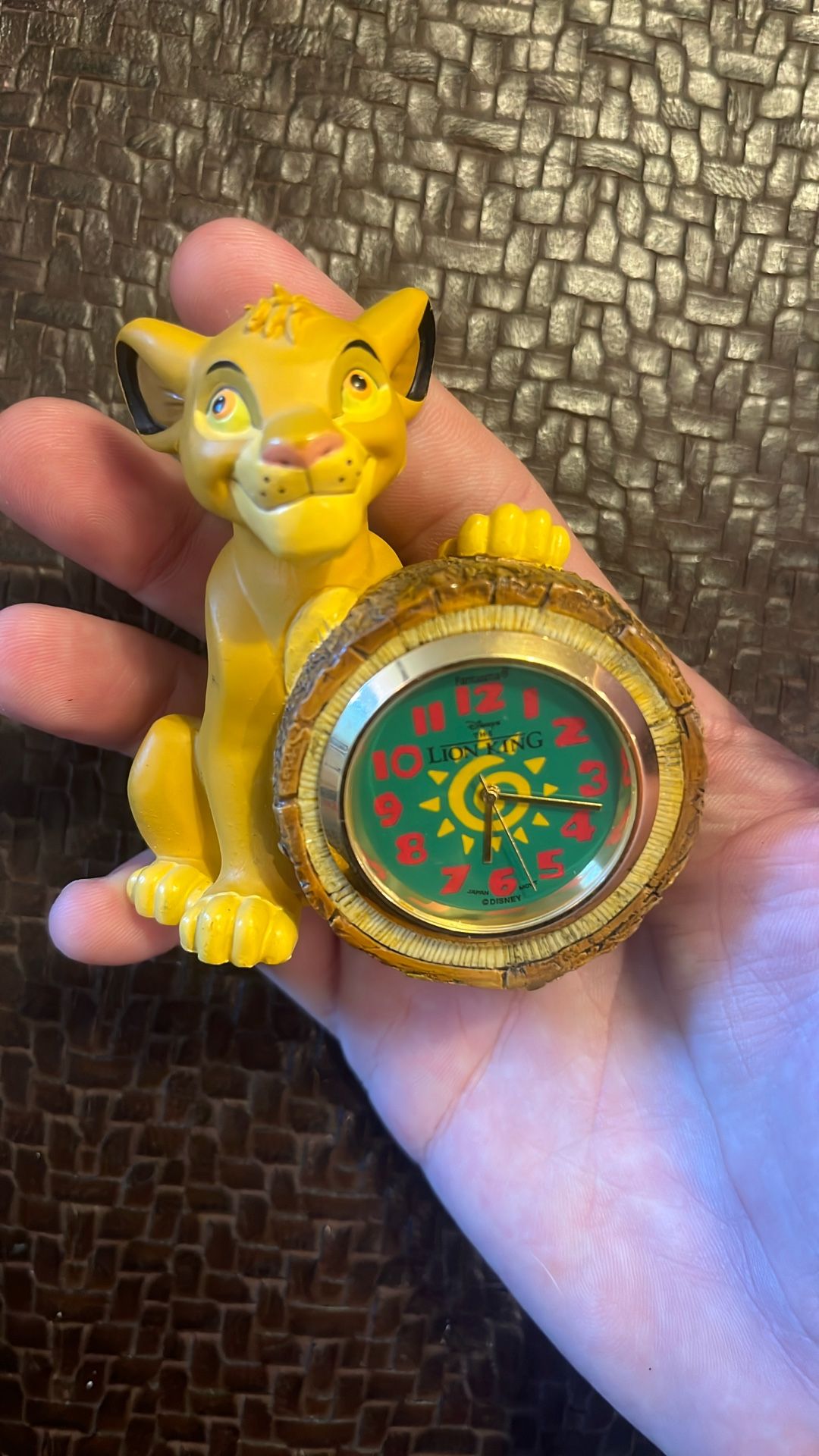 Disney's The Lion King Miniature Clock