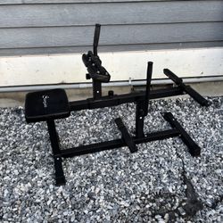 Calf Raise seated bench machine