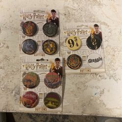 Harry Potter Buttons