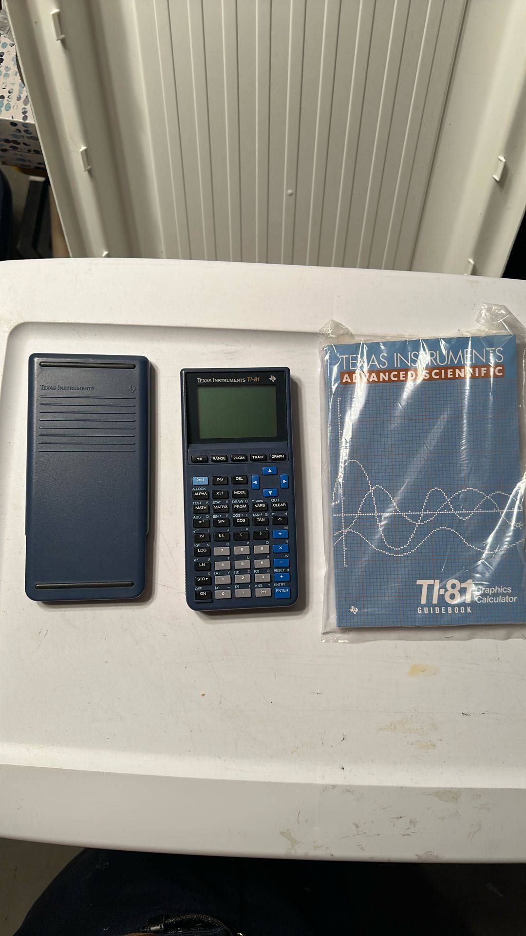 TI-81 Graphics Calculator and Guidebook
