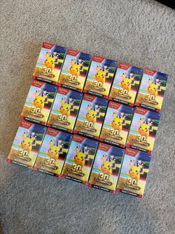 Pokemon 30th celebrations bundles - MEET NOW