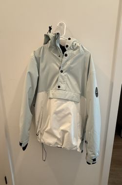 Womens Snowboard Jacket, Light Blue