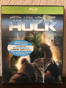 The Incredible Hulk Blu-Ray