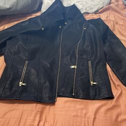 Black Leather Jacket 