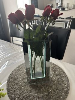 Glass/ Mirror Vase
