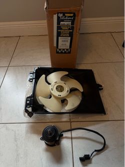 Mitsubishi Mirage A/C Radiator Fan Assembly 1(contact info removed) 1.8L Engine