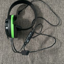 Green Turtle Beach Headphones