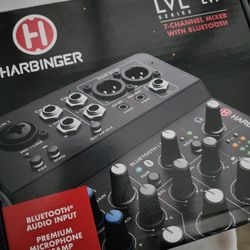 7 Channel Mixer With Bluetoothin