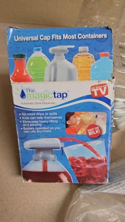 MAGIC TAP AUTOMATIC DRINK DISPENSERS
