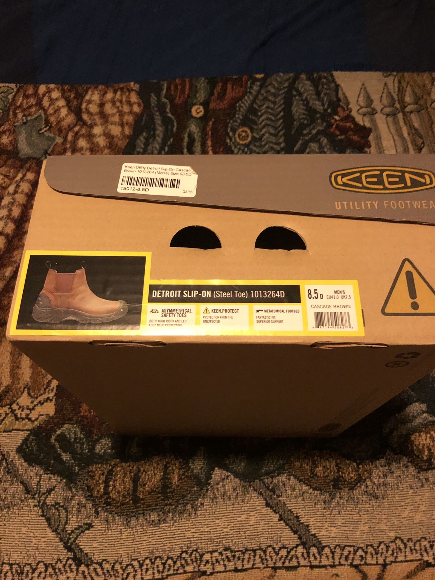 Keen Utility Men's Detroit Slip-On Steel Toe Work Boots