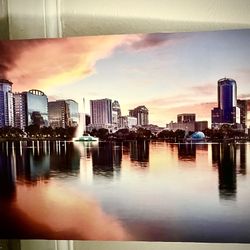 lake eola rigid poster