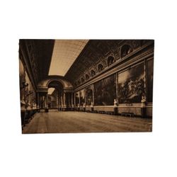 Vintage Versailles La Galerie des Batailles Galerie Der Schlachten Postcard