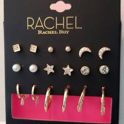 RACHEL RACHEL ROY Earrings. 9 prs.