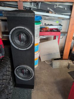 Pioneer Dual Subwoofer Speaker Box