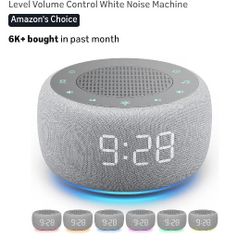 White Noise And Alarm Clock Sound Machine 